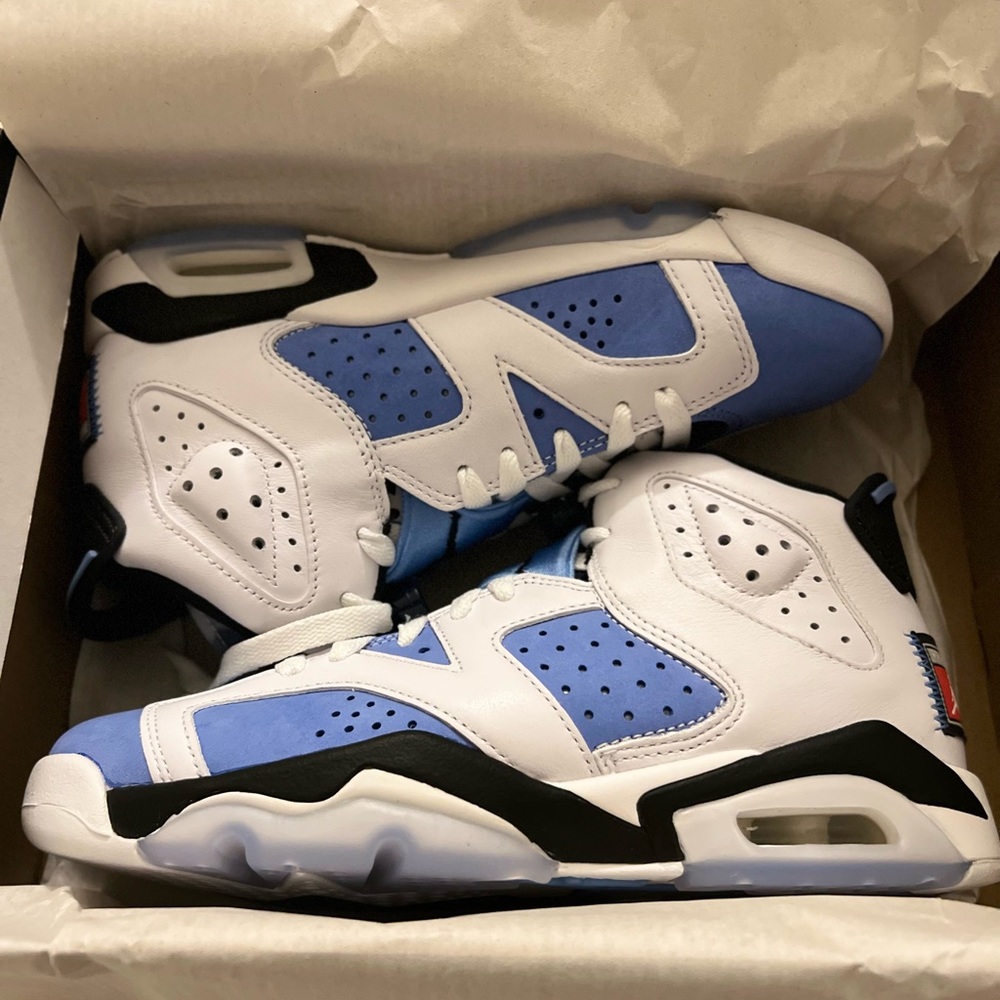 Jordan 6 Retro UNC White
